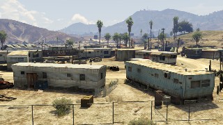 未使用に近い GTA インディゴブルー リネン トラウザーズ 50 夏 ズボン